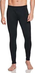 img 3 attached to 🔥 ATHLIO 2 Pack Men's Thermal Underwear Pants, Insulated Long Johns Leggings, Winter Base Layer Bottoms for Extra Warmth