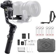 📷 zhiyun crane 2s combo crane2s with grip: 3-axis handheld gimbal stabilizer for dslr and mirrorless cameras (sony, nikon, canon, bmpcc 6k compatible) - upgraded version logo