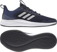 adidas fluidstreet running black white logo