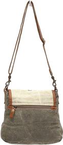 img 2 attached to 👜 North Coast Anchors Upcycled Canvas Crossbody Bag by Myra Bags - S-1049