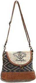 img 1 attached to 👜 North Coast Anchors Upcycled Canvas Crossbody Bag by Myra Bags - S-1049