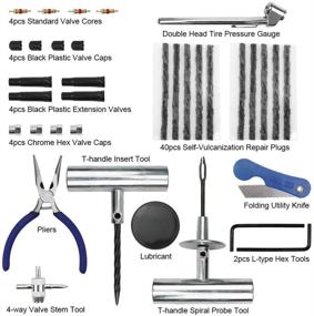 img 3 attached to MAIKEHIGH Tire Repair Kit Motorcycle