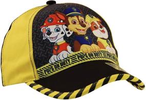 img 4 attached to 🐾 Get Your Little Paw Patrol Fan Ready with Nickelodeon's Boys Baseball Hat, Ages 2-4