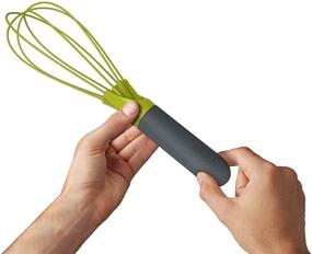 img 2 attached to 🌀 Joseph Joseph 10539 Twist Whisk: Incredibly Versatile Gray/Green Kitchen Tool