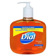 🧼 powerful and hygienic: discover dial professional gold antimicrobial liquid hand soap dia 80790 logo