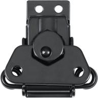 🦋 rh-2392bk/2393bk-a: top-rated medium size butterfly latch and keeper in sleek black - reliable hardware company logo