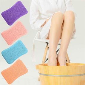 img 1 attached to 🦶 CHRUNONE Foot Pumice - Effective Callus Remover and Exfoliating Scrubber (4 PCS)