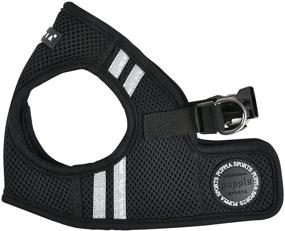 img 4 attached to Puppia Soft Vest Harness PRO Cats in Collars, Harnesses & Leashes