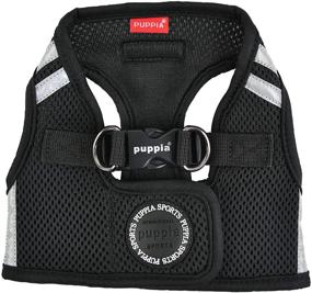img 3 attached to Puppia Soft Vest Harness PRO Cats in Collars, Harnesses & Leashes