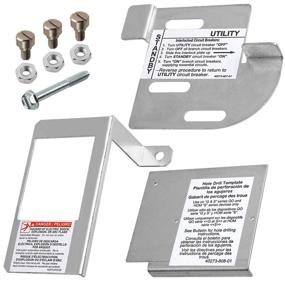 img 4 attached to 🔌 Easy-to-Install Generator Interlock Kit for Square D Electric HOMCGK2C Homeline Cover Generator and QOM2 Frame Size Main Breaker