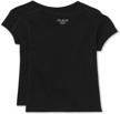 childrens place girls sleeve t shirt logo
