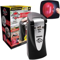 bulbhead 14636 safety can express - effortless electric can opener 9 inch, black - as seen on tv logo