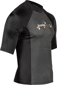 img 2 attached to 🌊 Advanced Hyperflex Wetsuits Men's Polyolefin 1.5mm 50/50 S/S Shirt: Superior Comfort and Flexibility