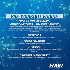 img 1 attached to 💪 Boost Energy, Power, and Focus with Evlution Nutrition ENGN Pre-Workout, Pikatropin-Free (Blue Raz) - 30 Servings