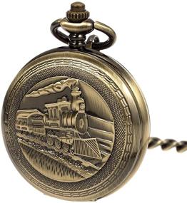 img 1 attached to Vintage ManChDa Mechanical Railroad Numerals with Antique Design