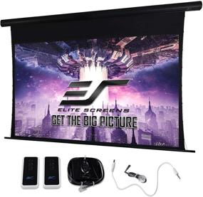 img 4 attached to 🎥 Elite Screens Starling STT106UHD5-E12 106" 16:9 Tab-Tension Motorized Projector Screen - 8K 4K Ultra HD Ready, CineGrey 5D Ambient Light Rejecting Material