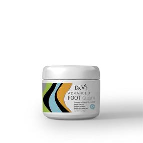 img 4 attached to 🦶 Advanced Foot Cream by Dr V - Paraben Free - Made in USA - Vitamin E, Arnica Extract, Shea Butter, Avocado Oil & Tea Tree Oil - Rejuvenating, Repairing & Hydrating Dry Feet