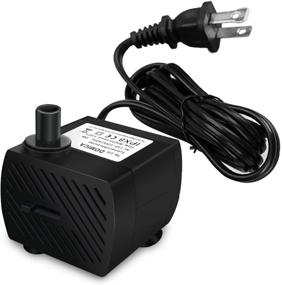 img 4 attached to Dive into Efficiency with DOMICA (80GPH 4W) Mini Submersible Water Pump: Perfect for Ponds, Aquariums, Fish Tanks, Tabletop Fountains, and More!