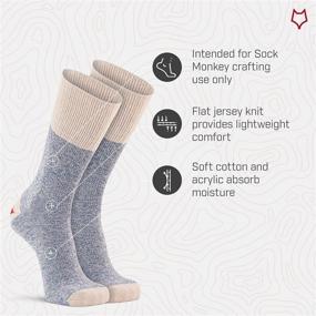 img 2 attached to Fox River Original Rockford Red Heel Lightweight Crew Monkey Sock - 2 Pack: Ultimate Comfort for Every Adventure
