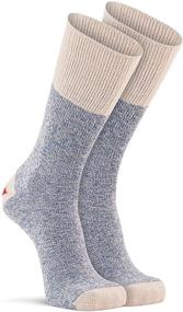 img 4 attached to Fox River Original Rockford Red Heel Lightweight Crew Monkey Sock - 2 Pack: Ultimate Comfort for Every Adventure