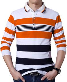 img 3 attached to Stylish Striped T Shirts by SHUIANGRAN: Fashionable Casual Wear for Any Occasion