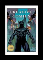 🎉 celebrate your favorite comics with creativepf 8x12bk-w collectors art comic book frame: showcase your 6.6x10.1 comic in style! логотип