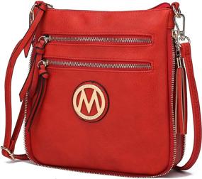 img 4 attached to Mia Collection Luciana Crossbody Bag Women's Handbags & Wallets