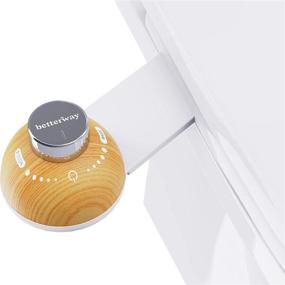 img 4 attached to 🚽 Betterway Bidet Toilet Seat Attachment - Enhanced Comfort with Non-Electric Self-Cleaning Sprayer & Pressure Control - Easy Installation Guide and Complete Set of Parts (Bamboo)