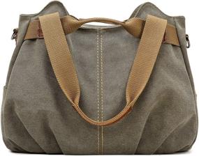 img 3 attached to 👜 Stylish Z Joyee Vintage Shoulder Shopper Handbag – Perfect Women's Handbags & Wallets for Totes