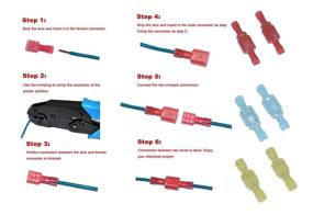 img 3 attached to 🔌 Cofufu Insulated Disconnects Connectors with Terminal Function