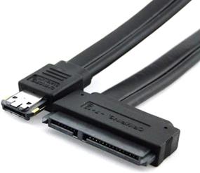 img 4 attached to 🔌 HDMIHOME 50cm Dual Power 12V and 5V eSATAp Power ESATA USB 2.0 Combo to 22Pin SATA Cable for 2.5 3.5 Hard Disk Drive: A Reliable Data Transfer Solution