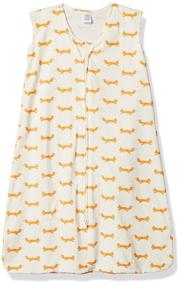 img 1 attached to 🦊 Touched by Nature Organic Cotton Sleeveless Sleeping Bag for Babies, Fox Design, Size 6-12 Months