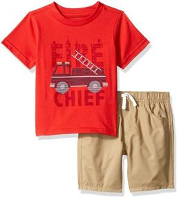 img 2 attached to 🩳 Little Pieces Shorts for Boys by Kids Headquarters - Trendy Boys' Clothing with Enhanced SEO