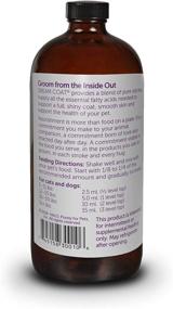 img 2 attached to 16-Ounce Bottle of Halo Dream Coat Natural Omega Fatty Acids Supplement for Dogs and Cats