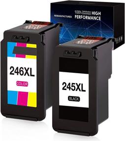 img 4 attached to 🖨️ CMTOP Compatible Ink Cartridge Replacement for Canon 245 and 246 Ink Cartridges, for Canon PIXMA MG2522 MG2520 MX490 MX492 MG2920 MG2922 IP2820 TS3122 MG2420 MG2922 Printer, 1 Black+1 Tri-Color - Enhanced SEO