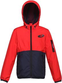 img 4 attached to 🧥 Top-Quality Rokka Rolla Lightweight Windbreaker - Boys' Jackets & Coats, Built to Resist the Elements