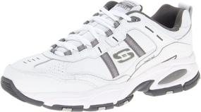 img 4 attached to Skechers Sport Serpentine Oxford Charcoal