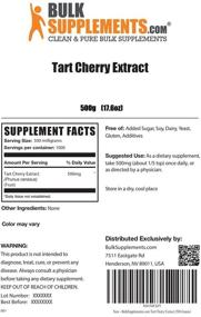 img 3 attached to High-Quality Tart Cherry Extract for Baking - BulkSupplements.com (500g - 1.1lbs)