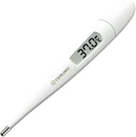 🌡️ fast & accurate: terumo electronic thermometer af27 - japan health - 20 second speed thermometry formula logo