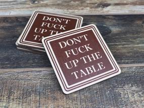 img 3 attached to 🥃 Don't Table Absorbent Drink Coasters: The Ultimate Solution for Mess-Free Surfaces