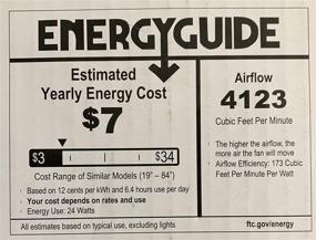 img 1 attached to Harbor Breeze Hydra 70 Inch Brushed Nickel Indoor Ceiling Fan: Light, Remote Control, and 8-Blade Power Combination