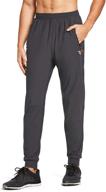 🏃 baleaf men's joggers: lightweight running pants with quick dry & zipper pockets логотип