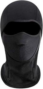 img 4 attached to ❄️ Joyoldelf Winter Balaclava Ski Mask: Stay Warm with Fleece Windproof Motorcycle Face Warmer