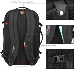 img 2 attached to 🔌 Approved Charging Port Water-Repellent Backpack