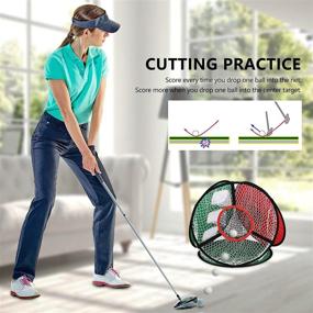 img 1 attached to Chipping Multifunction Portable Practice Training