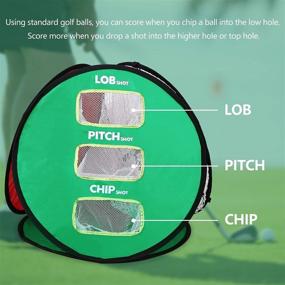 img 2 attached to Chipping Multifunction Portable Practice Training