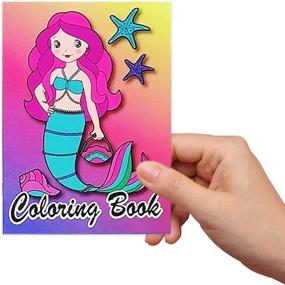 img 1 attached to ArtCreativity Assorted Mini Coloring Books for Kids - Bulk Pack of 20 - 5 x 7 Inch 🎨 Small Color Booklets in 5 Designs: Fun Birthday Party Favors for Toddlers, Educational Art Gifts for Boys and Girls