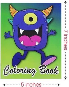 img 2 attached to ArtCreativity Assorted Mini Coloring Books for Kids - Bulk Pack of 20 - 5 x 7 Inch 🎨 Small Color Booklets in 5 Designs: Fun Birthday Party Favors for Toddlers, Educational Art Gifts for Boys and Girls