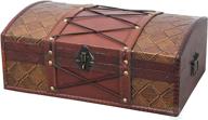 vintiquewise pirate treasure chest leather logo