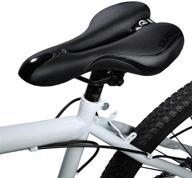 foir bike saddle: breathable comfort for road and mountain biking - central relief zone & ergonomic design logo